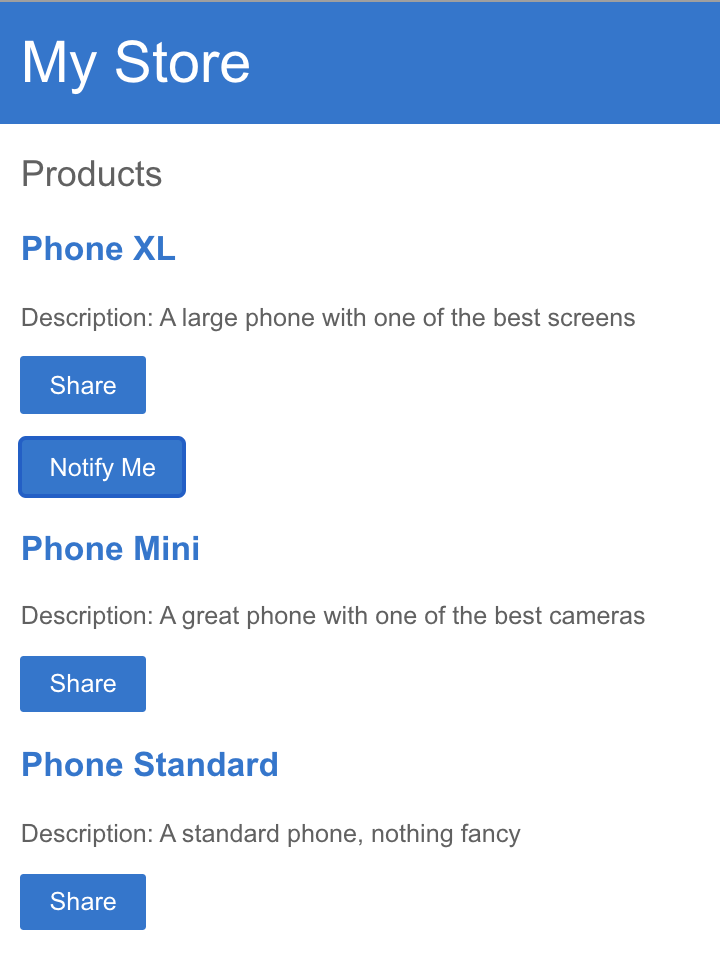 Angular App Example