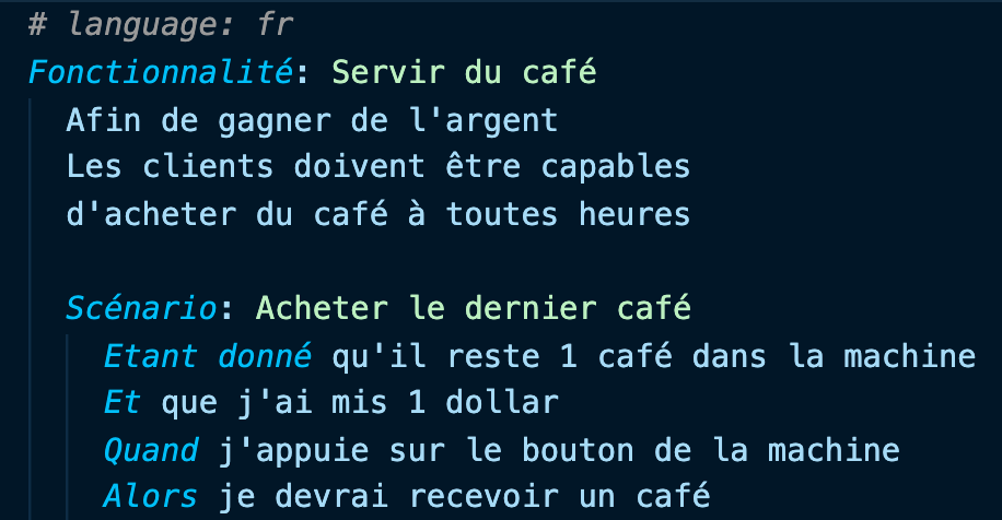 French feature
